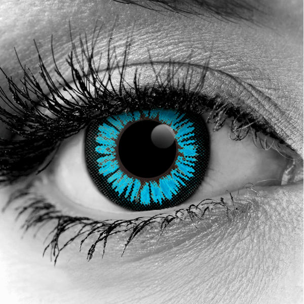 Aqua ColorMax Colored Contacts - Gothika Halloween Lenses