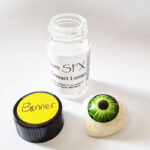 Banner Hand Painted Contact Lenses